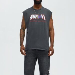 Sum 41 All Filler No Killer Muscle Tee Size Small NWT